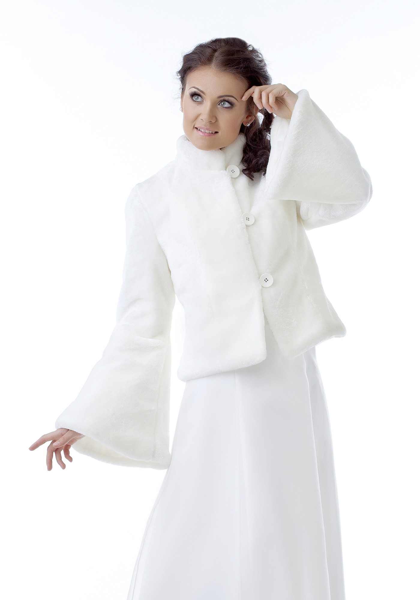 Аксессуары - каталог свадебных шубок - шубка 17f38 | Lily`s