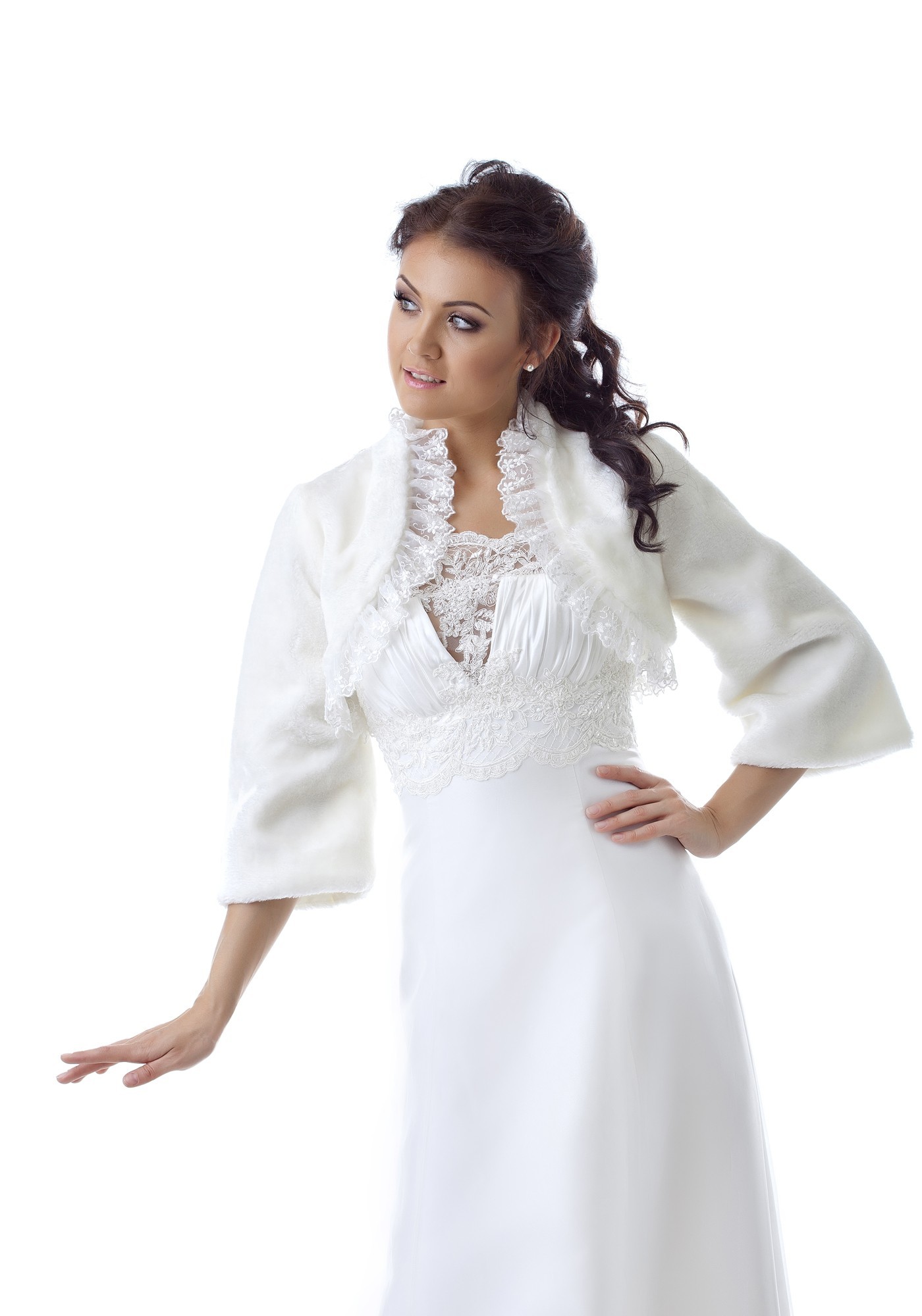 Аксессуары - каталог свадебных шубок - шубка 17f65 | Lily`s